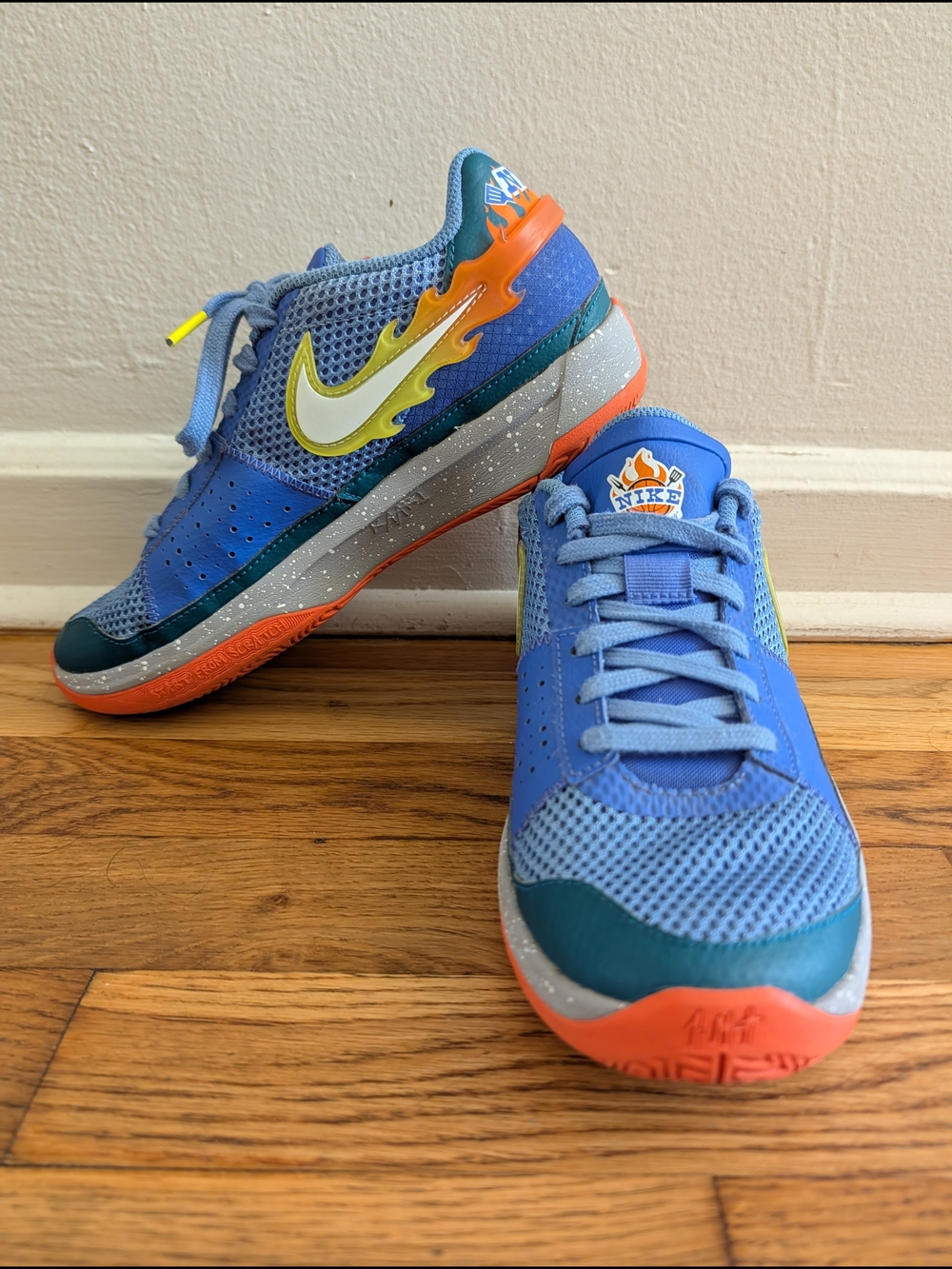 Nike Ja 1 "Backyard BBQ Big Kids' Basketball Shoes Size 6